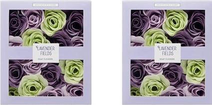 Image du produit Heathcote & Ivory Fleurs de bain Lavender Fields en boîte coulissante 85g