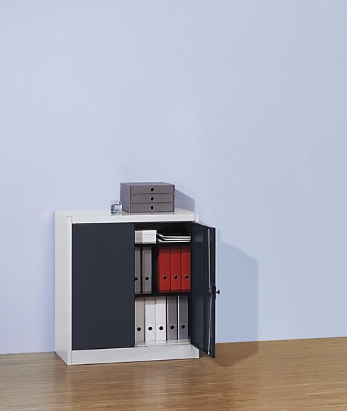 Actual product image Mauser Steel cabinet with hinged doors (95 x 42 x 101.5 cm)