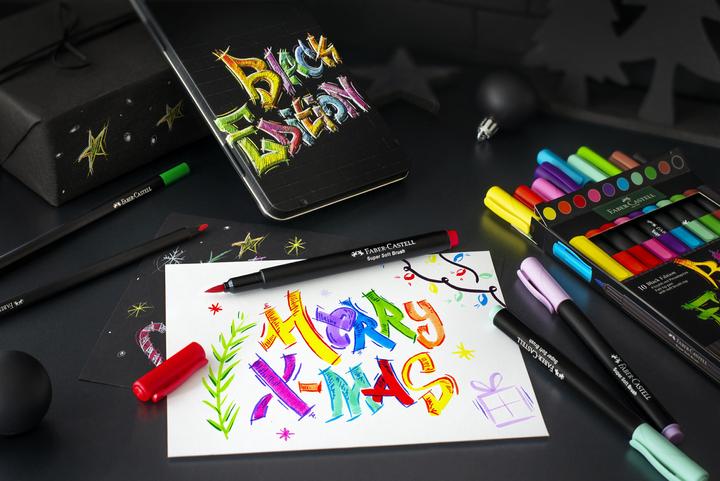 Image du produit Faber-Castell Édition noire (Multicolore, Noir, 12 x)