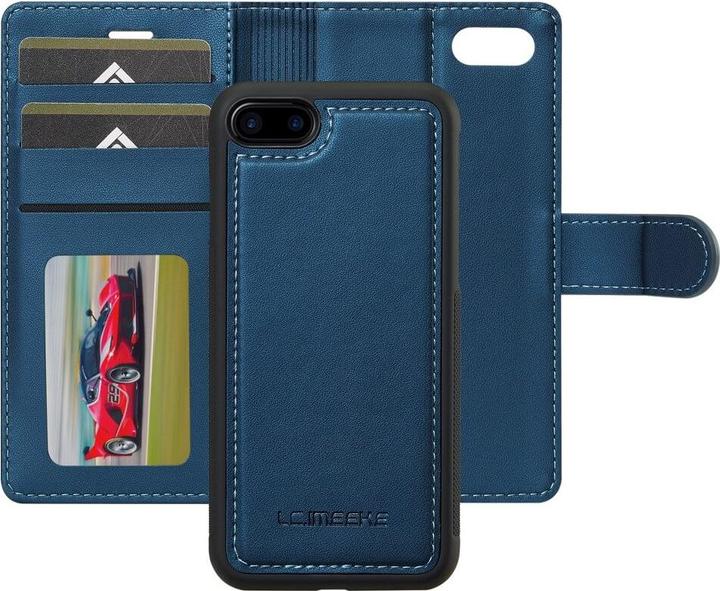 Image du produit LC.Imeeke iPhone SE / 8 / 7 - Teilbare Brieftasche 2-in-1 Handyhülle (Apple iPhone SE (3ème génération), Apple iPhone 7, Apple iPhone 8, Apple iPhone SE (2ème génération))