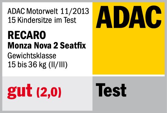 Produktbild RECARO Monza Nova 2 Seatfix (Kindersitzerhöhung, ECE R129/i-Size Norm)