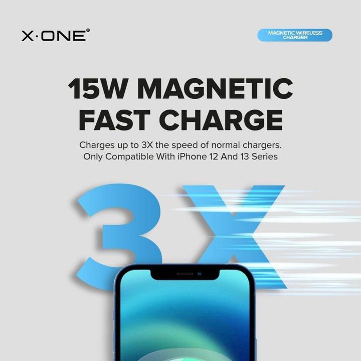 Immagine prodotto X-One Dock station Magnetic Wireless Charger Stand compatible with MagSafe 15W (15 W)
