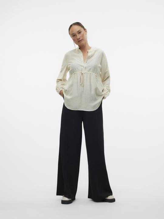 Image du produit Mamalicious Coupe normale Col mandarin Top Blouse (XS)