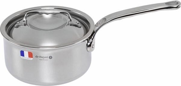 Image du produit de Buyer Casserole Affinity avec couvercle à induction (16 cm, Casserole, Acier inoxydable)