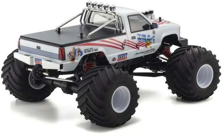 Immagine prodotto Kyosho Monster Truck USA-1 VE, 4WD ARTR, 1:8 (RTR pronto all'uso)