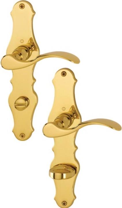 Actual product image Hoppe Long plate fitting Weimar M112SLN/2007 Brass F71 SK/OL 78 mm DIN left / right (Door plate set)