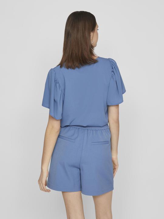 Actual product image Vila Short sleeve top with V-neck (34)