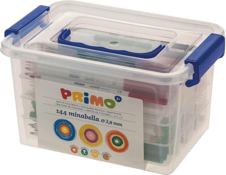 Primo 525MINAB144 Buntstifte 144 Stück Multicolour (Mehrfarbig, 50 x)