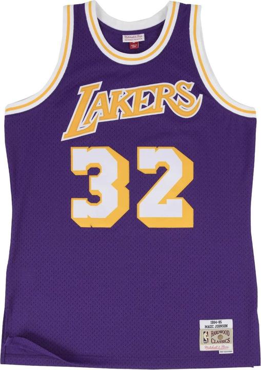 Produktbild Mitchell & Ness Trikot NBA Swingman Lakers 84 Magic Johnson (S)