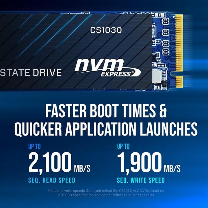 Actual product image PNY CS1030 (1000 GB, M.2 2280)
