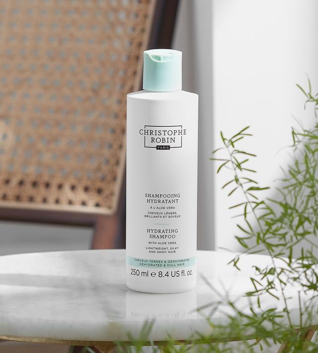 Produktbild Christophe Robin Hydrating Shampoo with Aloe Vera (250 ml, Flüssiges Shampoo)