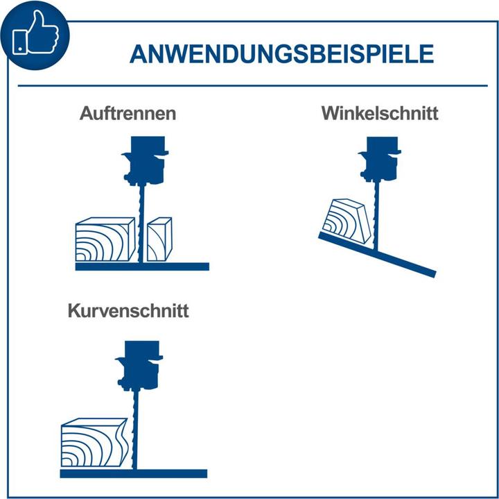Produktbild Scheppach BASA3 Bandsäge 400V 50Hz 700W - 205mm