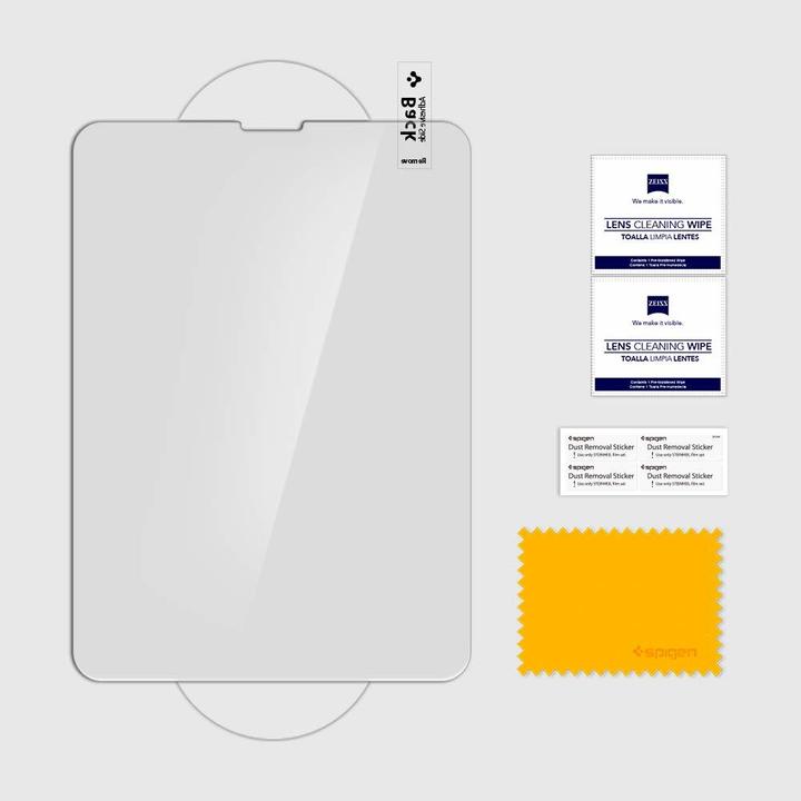 Produktbild Spigen tempered glass Glas.TR Slim for iPad Air 4 2020 / 5 2022 (1 Stück, iPad Air 2022 (5. Gen))