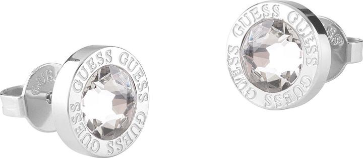 Actual product image Guess Modern steel stud earrings Colour My Day JUBE02244JWRHT/U (Stainless steel)