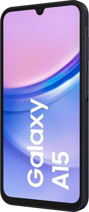 Image du produit Samsung Galaxy A15 (128 Go, Bleu, Noir, 6.50", Double SIM hybride, 50 Mpx, 4G)