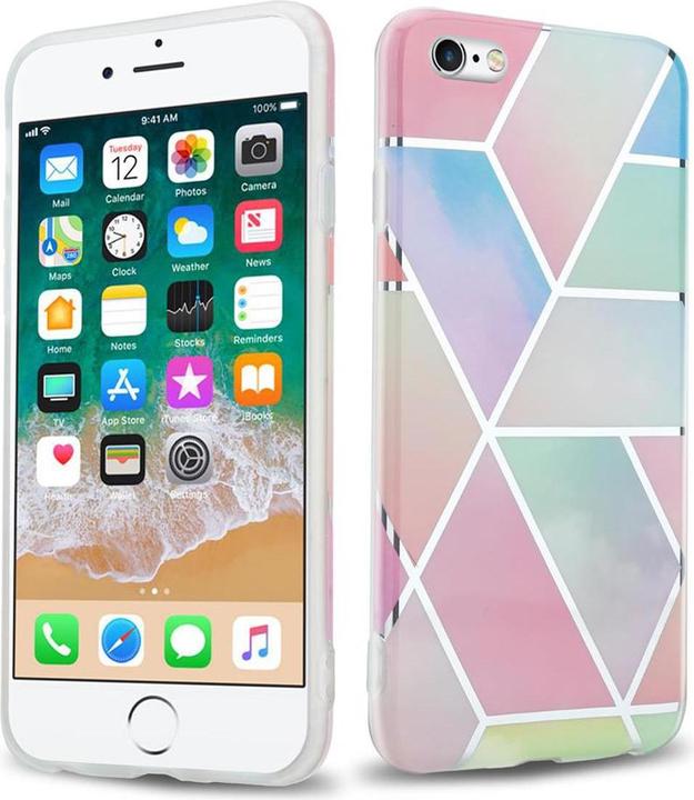 Produktbild Cadorabo IMD TPU Bunter Marmor Cover (Apple iPhone 6)