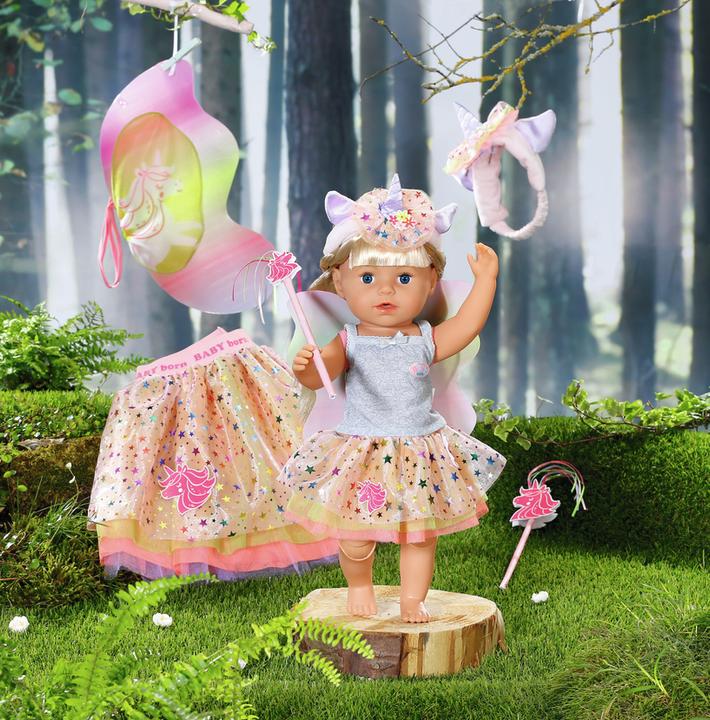 Actual product image Baby Born Unicorn partner look set