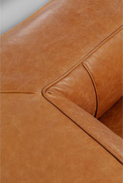 Image du produit Kare Design Canapé Cubetto Smart cuir marron clair 220cm (3 places)
