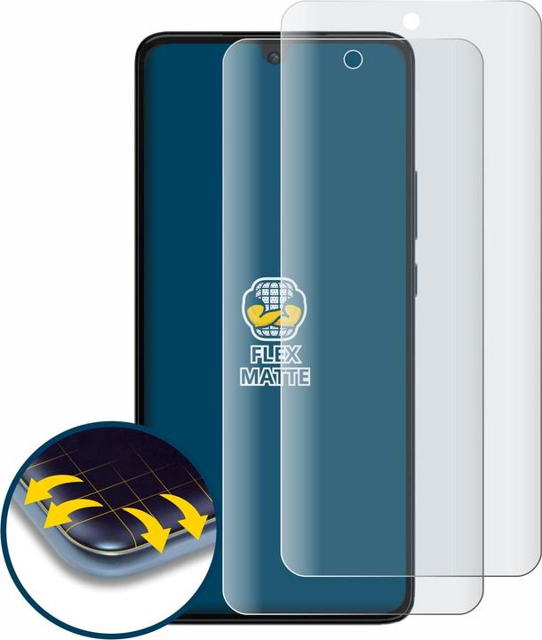 Image du produit BROTECT Protection d'écran Full-Cover Mat (2 pièce(s), Motorola Moto G84)