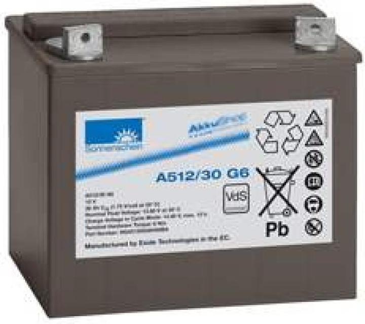 Tadiran Sonnenschein Dryfit A512/30 G6 Blei Akku, VDS G196025 (12 V, 30 Ah)