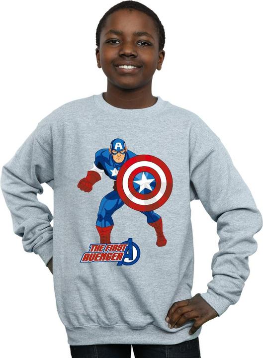 Produktbild Captain America The First Avenger Sweatshirt Jungen (128)