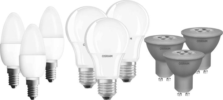 Image du produit Osram Led Base Classic A (E27, 10.50 W, 1055 lm, 3 x, F)
