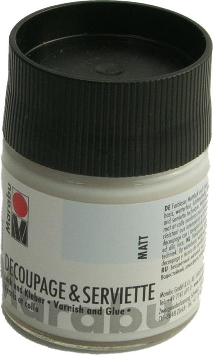 Produktbild Marabu Servietten-Lack & Kleber (Farblos, 0.05 l)