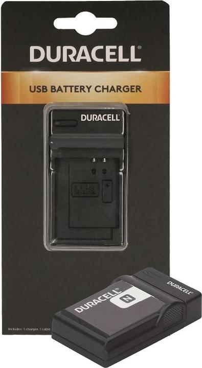 Produktbild Duracell Ladegerät mit USB Kabel für DR9953/NP-BN1 (Kamera Akku Ladegerät)
