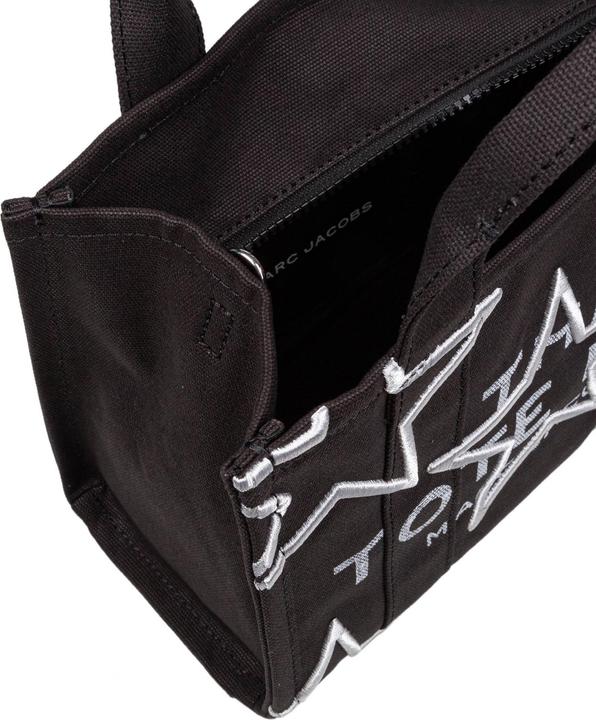Produktbild Marc Jacobs the small tote i canvas with embroidered stars
