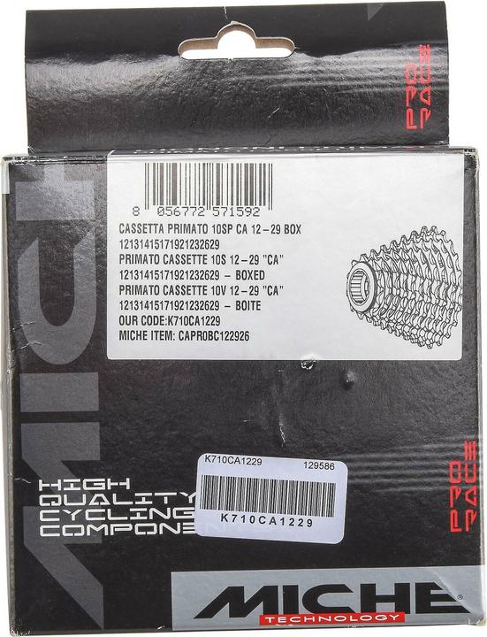Actual product image Miche Primato (10-speed, 12-29)