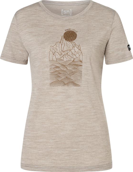 Super Natural W Preikestolen Cliffs Tee (S)