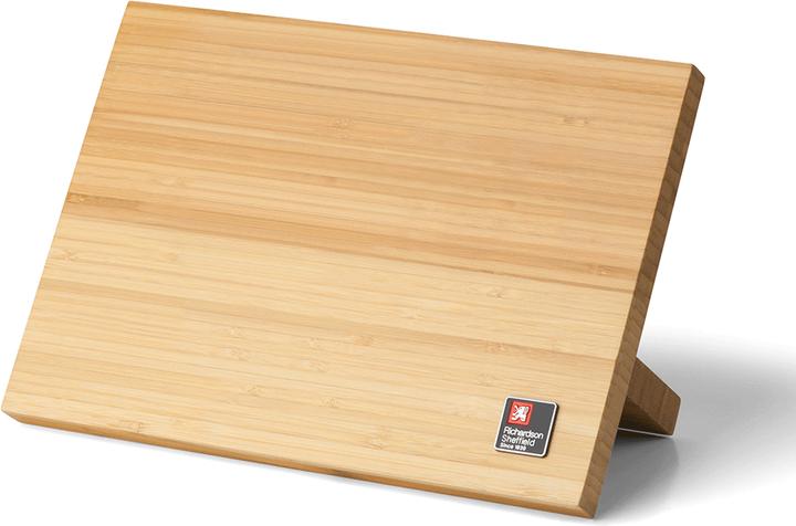 Actual product image Richardson Sheffield Knife block magnetic bamboo R164