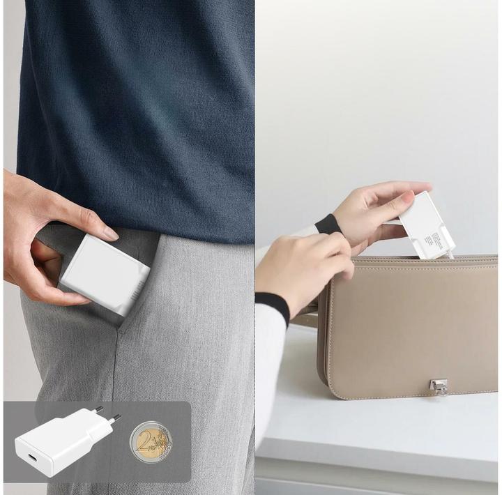 Produktbild 4smarts Netzladegerät PDPlug Slim 25W GaN 1C weiss (25 W)