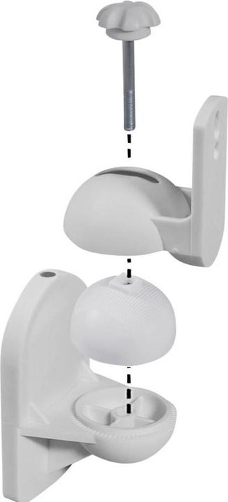 Immagine prodotto myWall HB 6 WL (1 coppia, Installazione a parete, Inclinabile, Rotante)