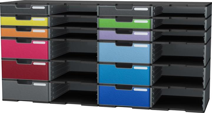Image du produit Exacompta Boîtes à tiroirs modulables (A4+)