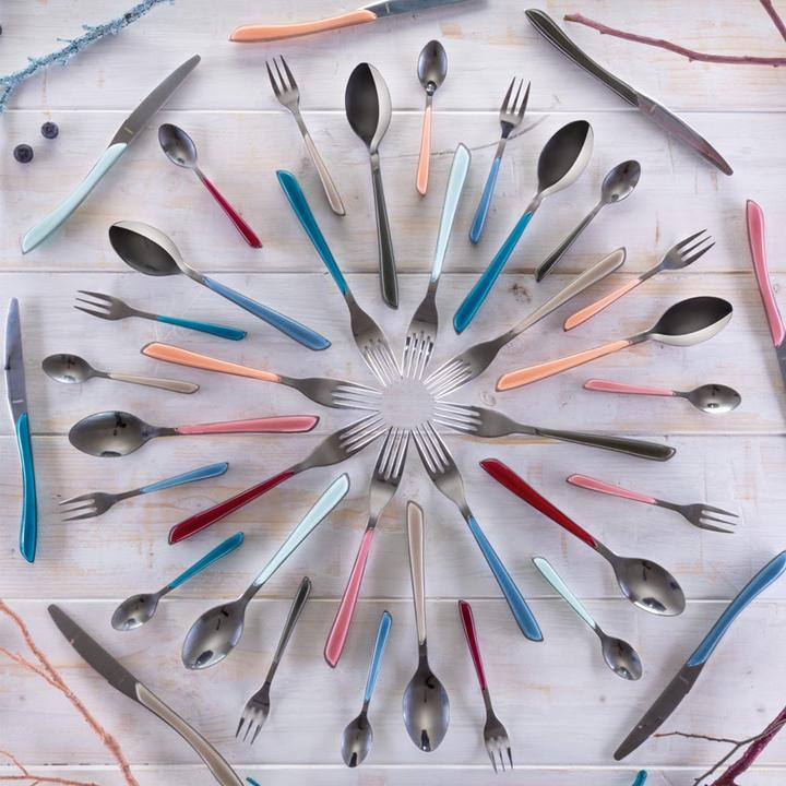 Image du produit Kuppels Set de couverts 24 pièces gris foncé 2214 Prisma (24 pièce(s), Set de couverts)