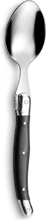 Actual product image Lou laguiole TRADITION Besteckset 24-teilig, anthrazit, hochglanzpoliertanthrazit, für 6 Personen (24 Piece, Cutlery set)