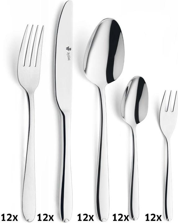Immagine prodotto Paul Wirths Bestecke Set di posate 68 pezzi 0044 Cultura (68 Pezzo/i, Set di posate)
