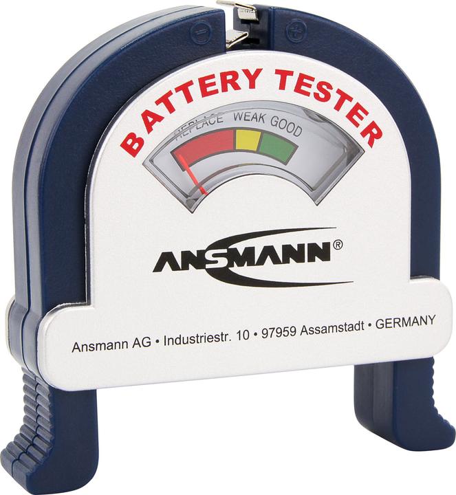 Ansmann Tester per batterie