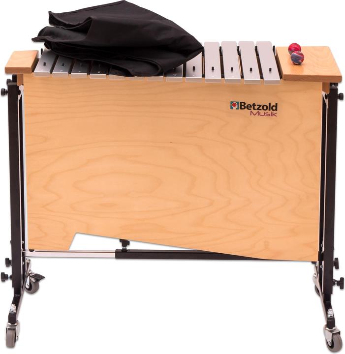 Actual product image Betzold Musik Bass Metallophone + Stand Trolley (Metallophone)