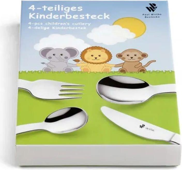 Image du produit Paul Wirths Bestecke Set de couverts pour enfants 4 pièces 9800 FILET D'AUGSBOURG