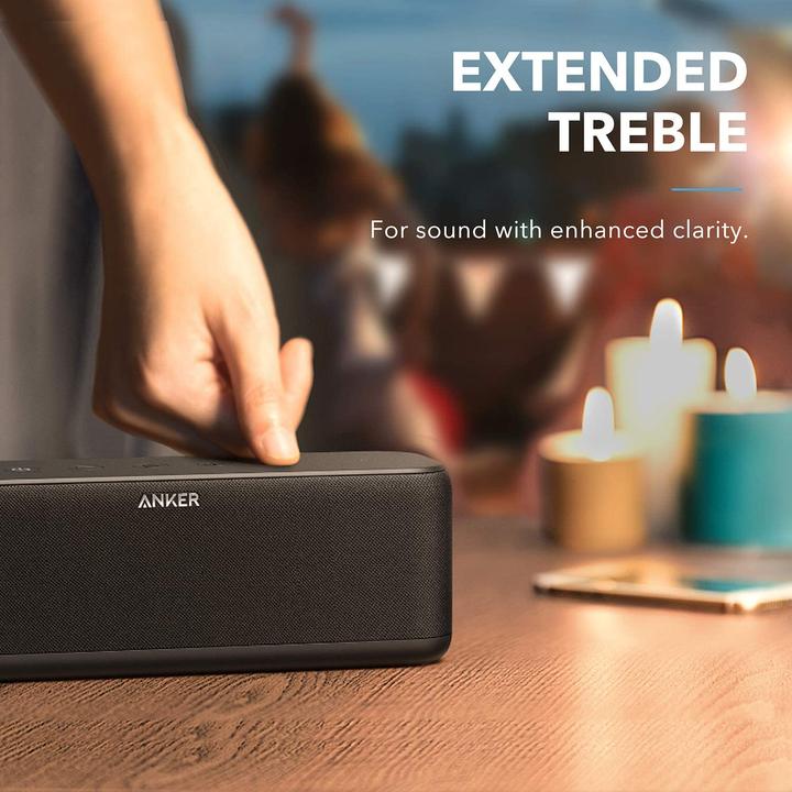 Actual product image Anker Soundcore Boost Bluetooth Speaker (12 h, Rechargeable battery operated)