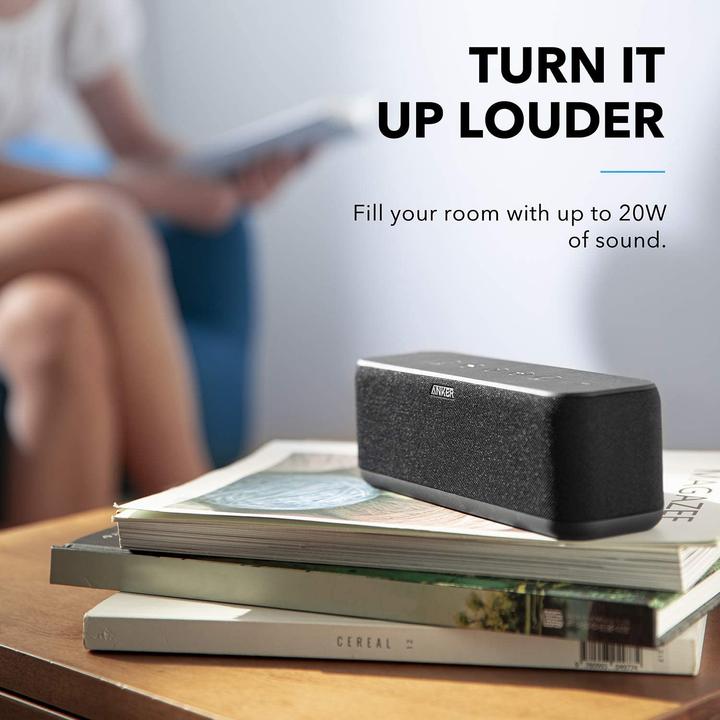 Actual product image Anker Soundcore Boost Bluetooth Speaker (12 h, Rechargeable battery operated)