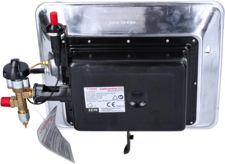 Actual product image Rothenberger Eco Piezo Gas Heater ( 35985 ) 2,7 kW - 4,2 kW for propane gas cylinders 5 (4200 W)