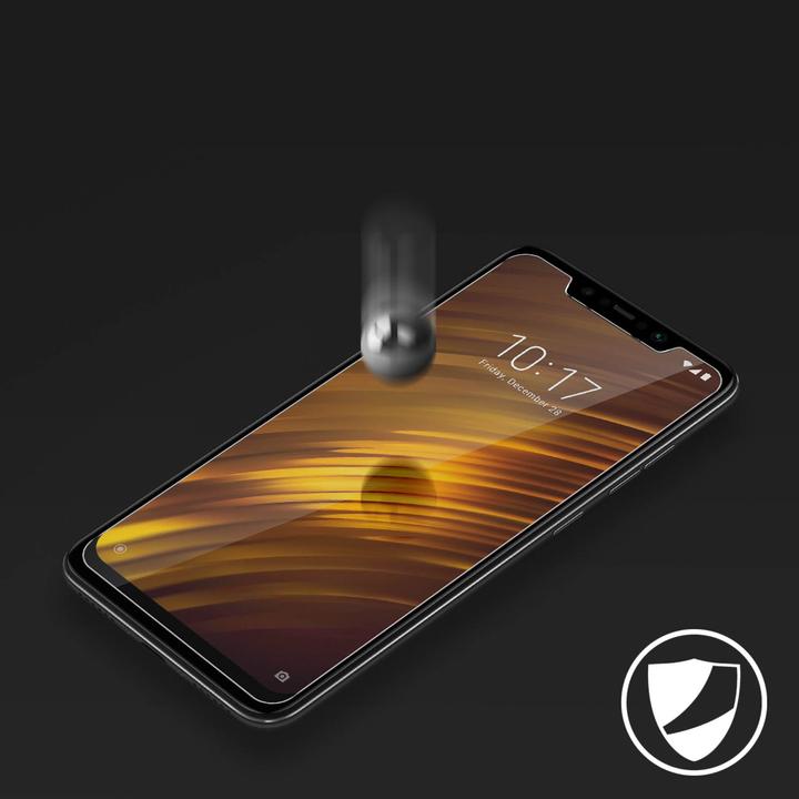 Immagine prodotto Avizar Pellicola cristallina, protezione del display in vetro (2 Pezzo/i, Xiaomi Pocophone F1)