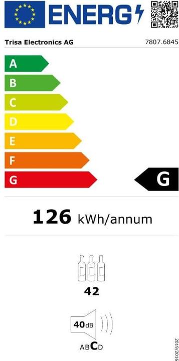 Energie-Label Trisa Dual Zone