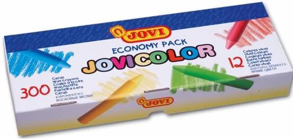 Produktbild Jovi Wax Crayons Jumbo Wachsmalstifte farbsortiert, 300 St. (300 Farben, 300 x)