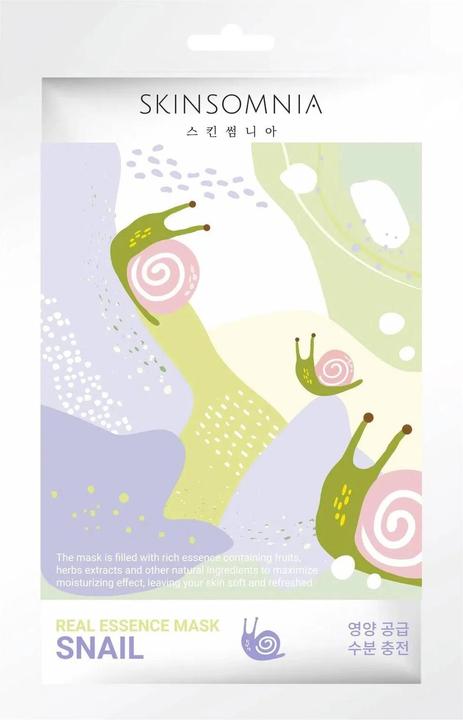 Produktbild Skinsomnia Snail Real Essence Mask (25 ml)