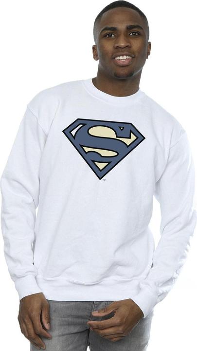 Actual product image Mens Superman Indigo Blue Logo Sweatshirt (XL)