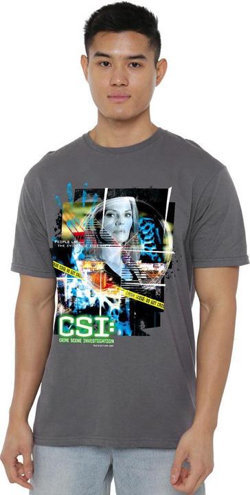 Actual product image Csi: NY Mens Evidence Collage T-Shirt (4XL)